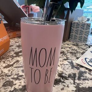 Rae Dunn Pink 'Mom To Be' Tumbler